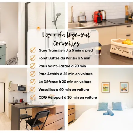 公寓 Par Easy - Paris - Gare Transilien J A 5 Min