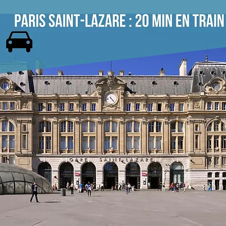 Par Easy - Paris - Gare Transilien J A 5 Min Apartment